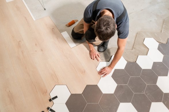 Flooring installation services in Placer County